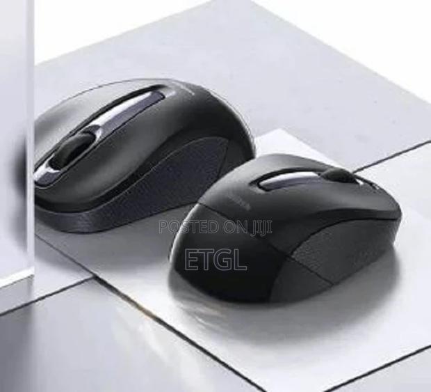 UGREEN Portable Wireless Mouse (Without Battery) - Black