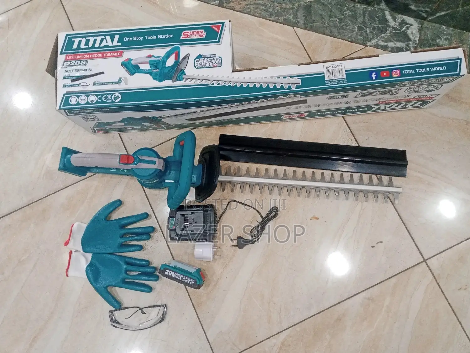 Total Cordless Hedge Trimmer