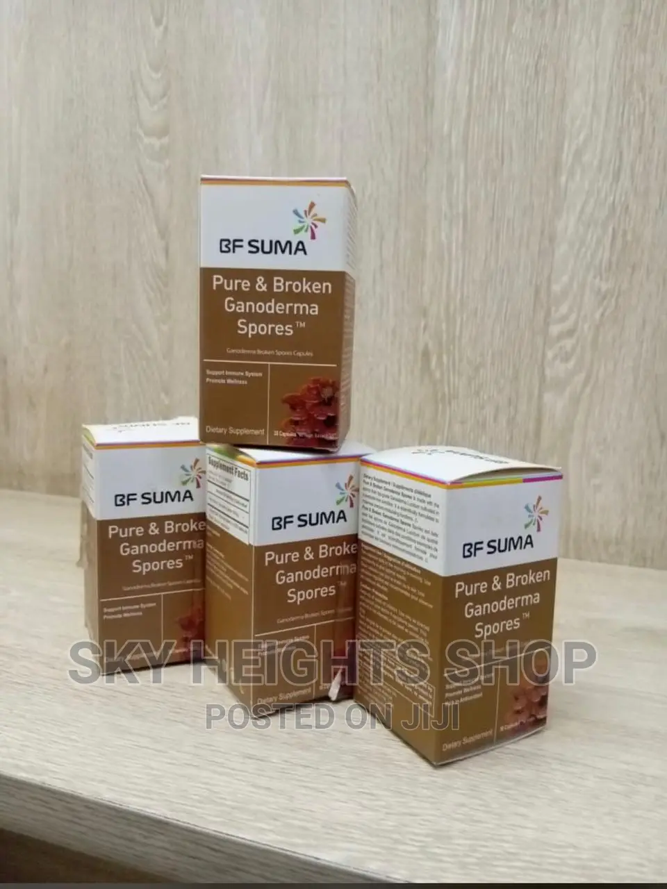 Pure and Broken Ganoderma Spores for Better Immunity Energy