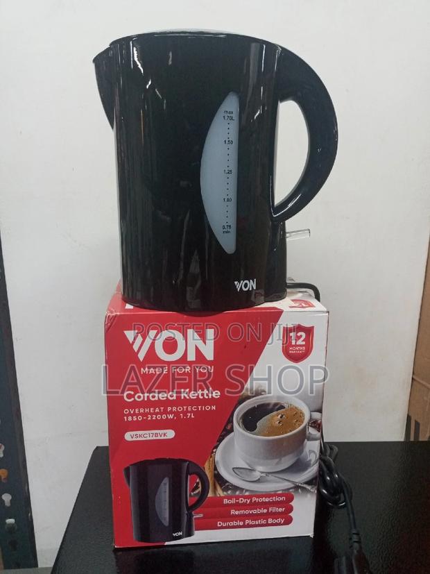 Von Corded Kettle 2L - main view