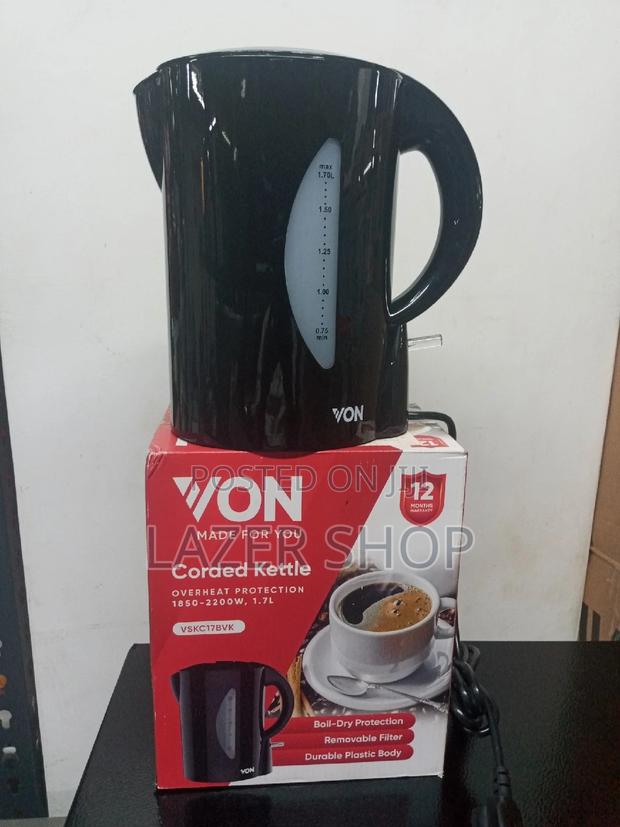 Von Corded Kettle 2L - thumbnail 4