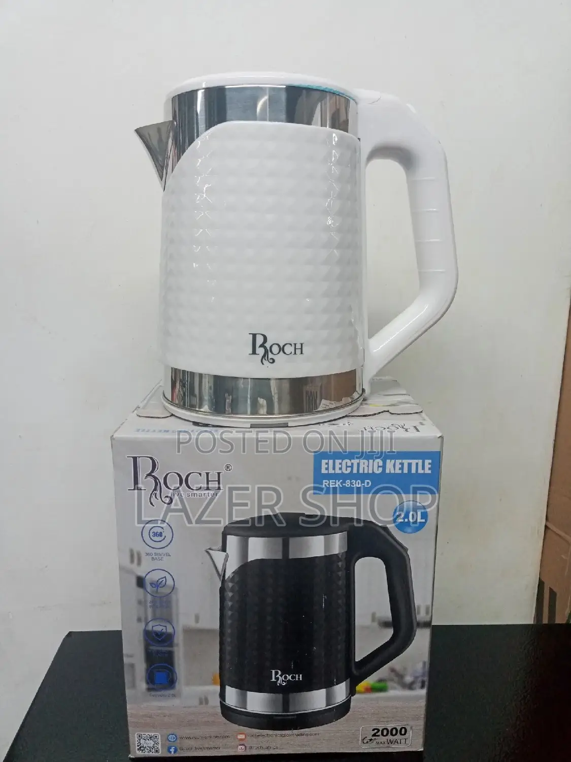 Roch Electric Kettle White