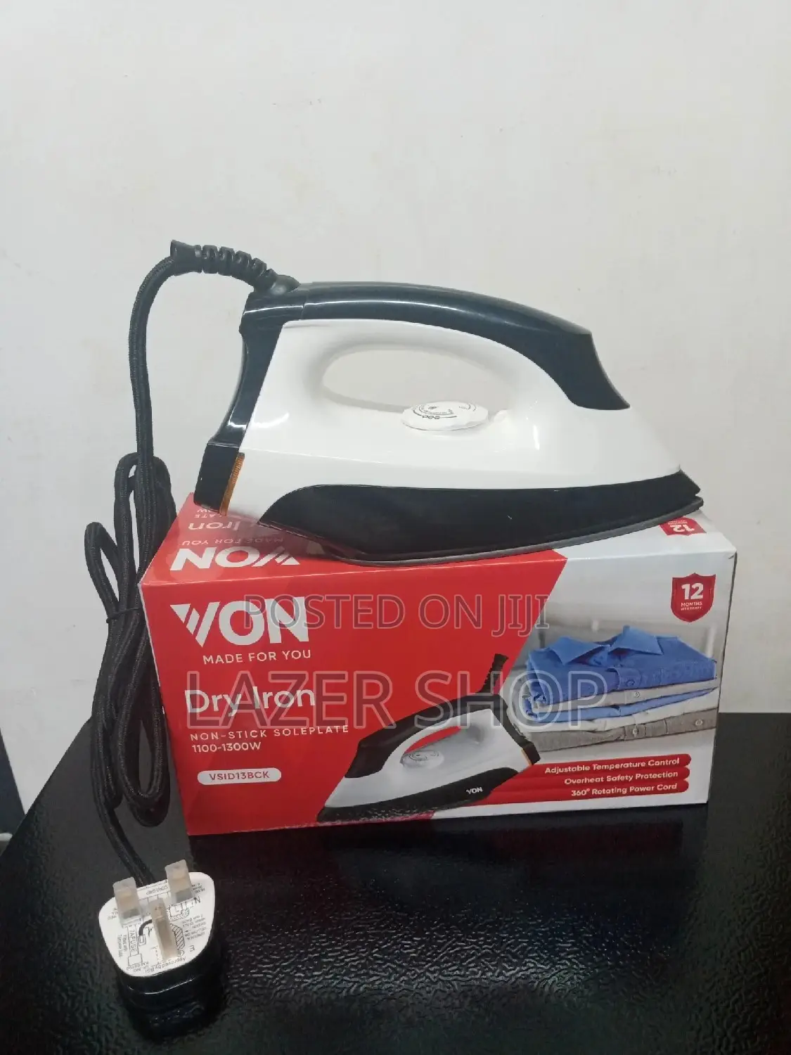 Dry Iron Box White