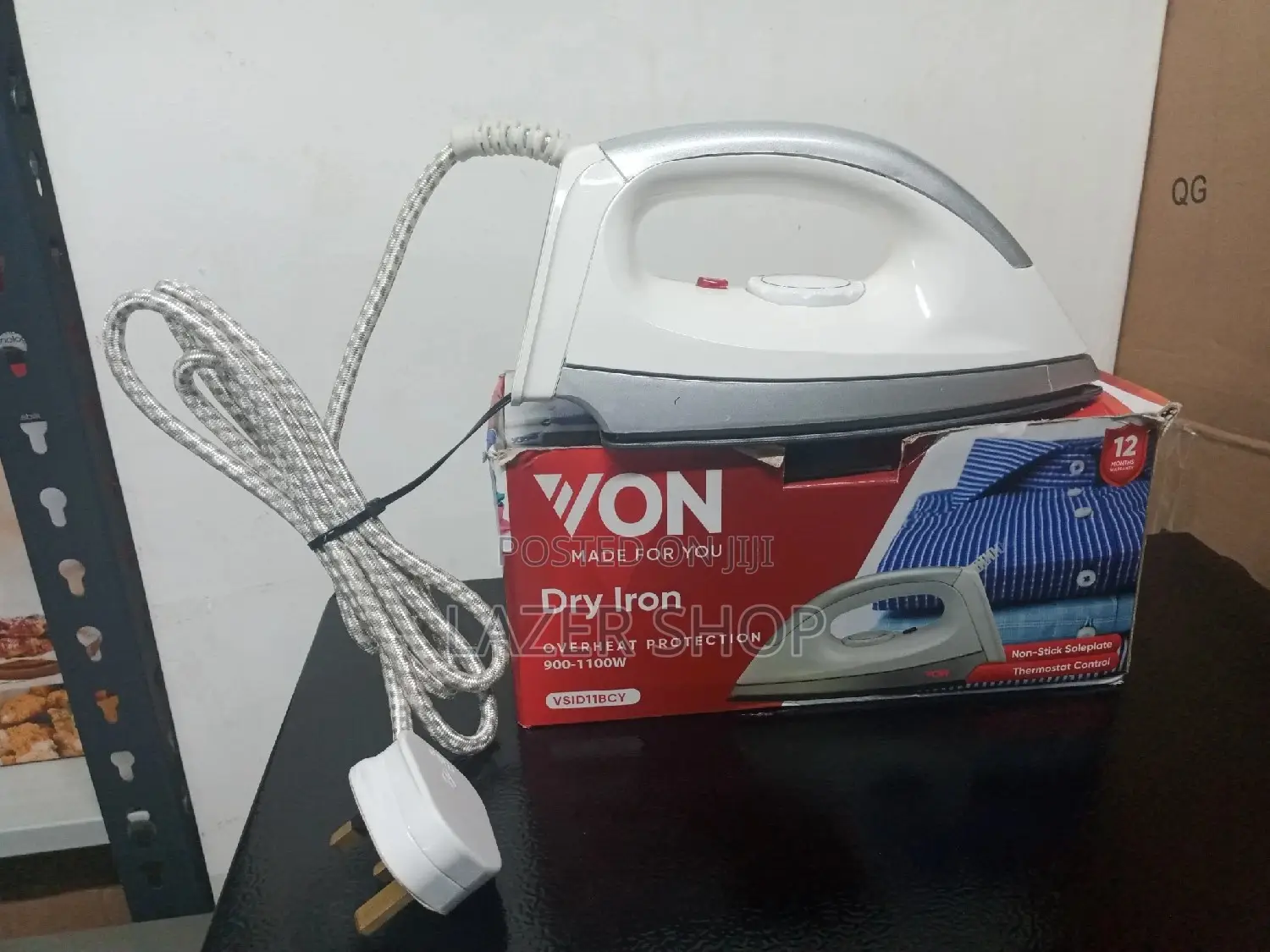 Dry Iron Box White