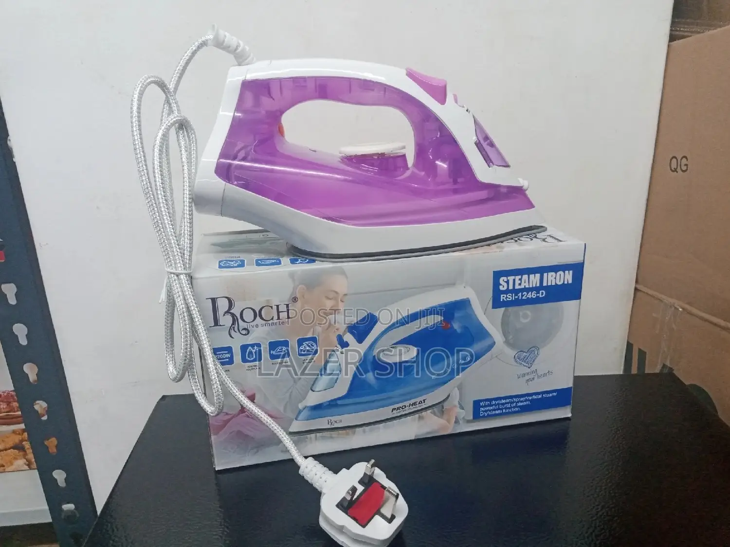 Steam Iron,Pink