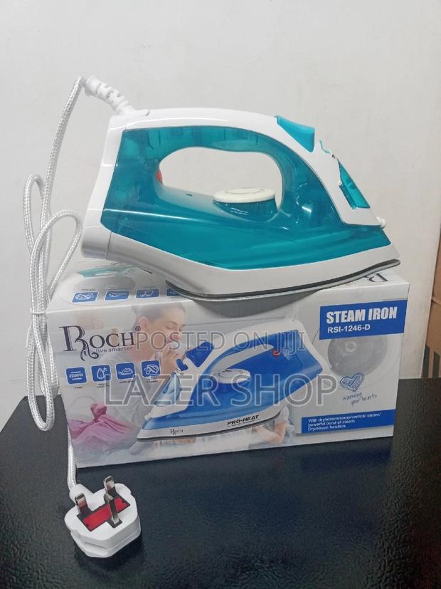 Steam Iron, Blue