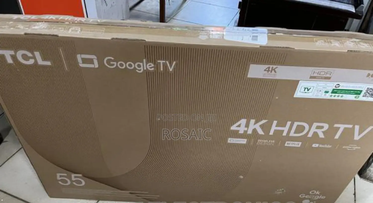 TCL 55 P635 Google Tv HDR TV