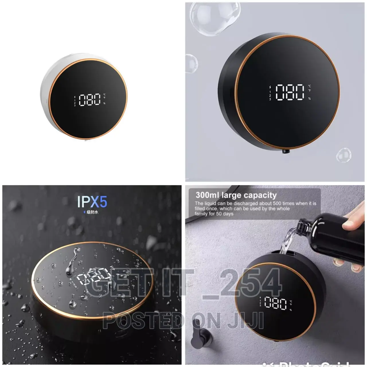 300ml Automatic Soap Dispenser With Temperature