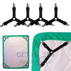4 Piece Bedding Clippers Set . Black Only