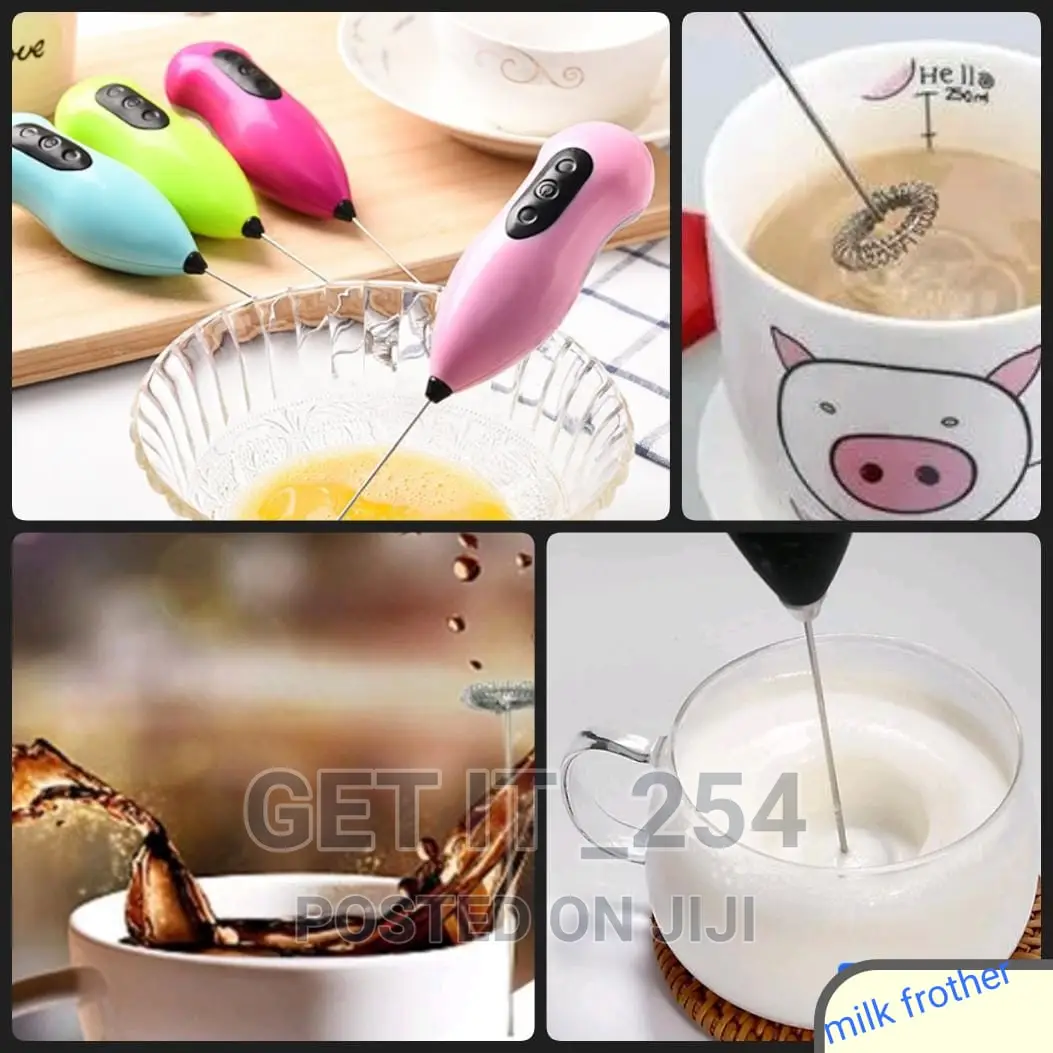 Mini Electric Whisk Mixer Stirrer Stainless
