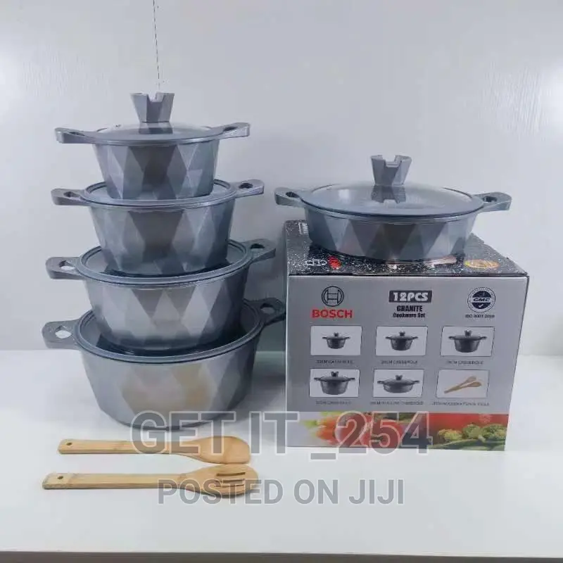 *_Bosch Cookware With Silicon Lid Covers Made in Germany