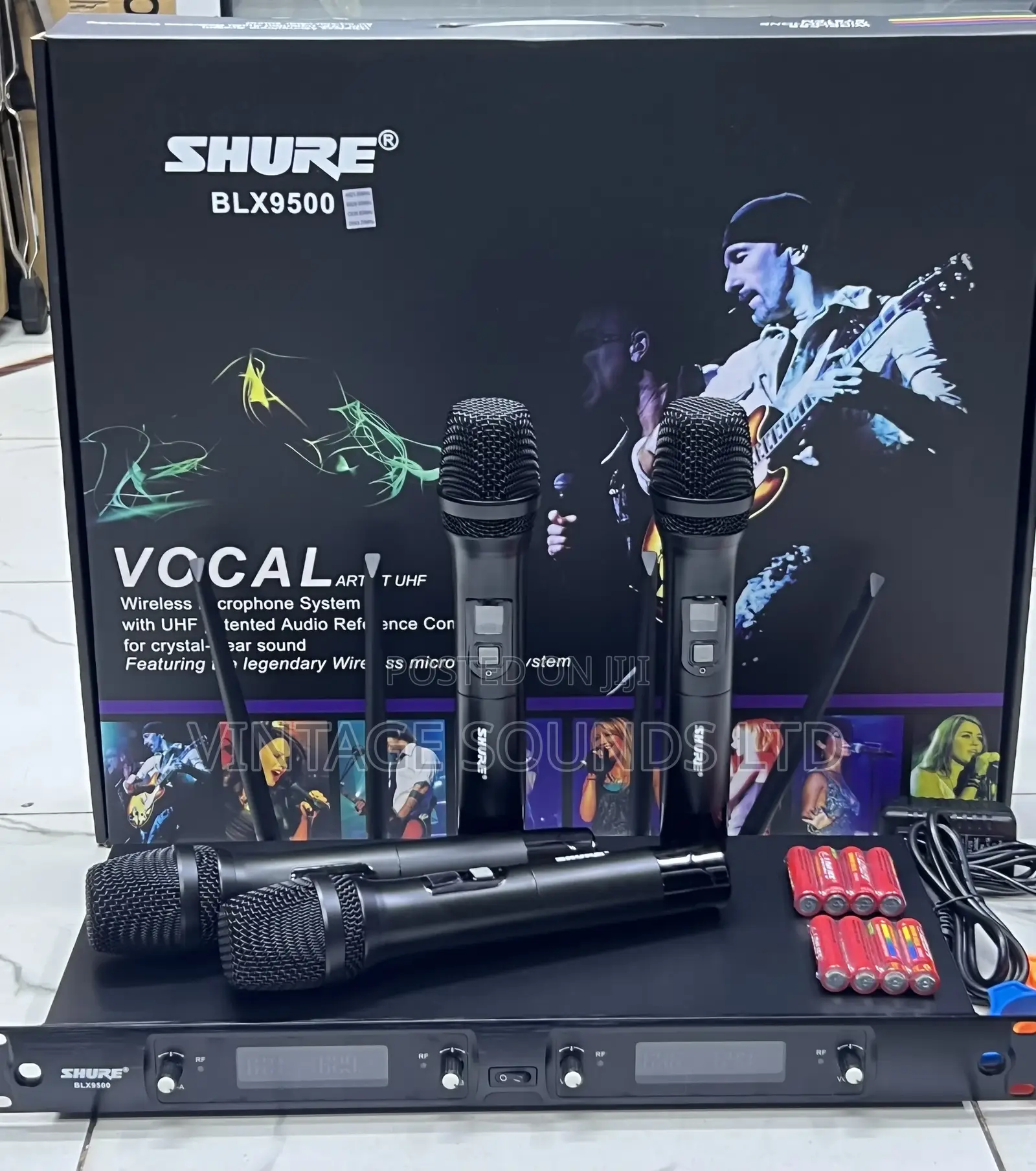 Shure 4 in 1 Wireless Microphone BLX 9500