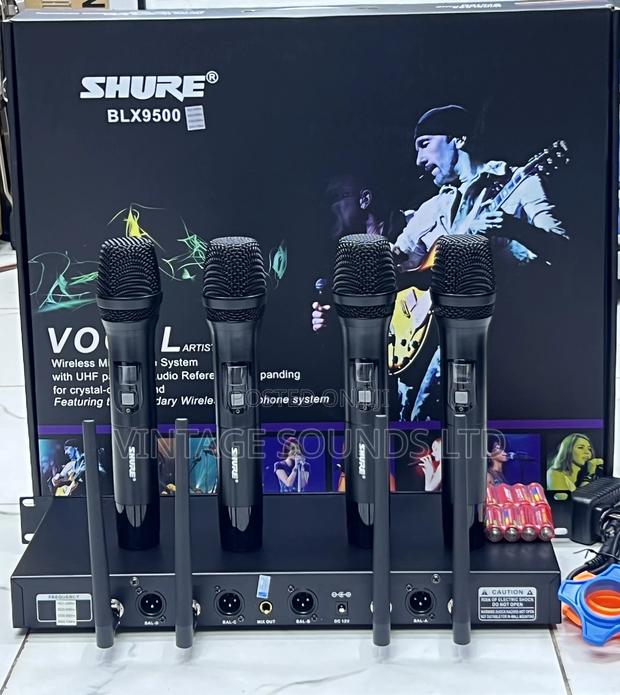 Shure 4 in 1 Wireless Microphone BLX 9500 - main view