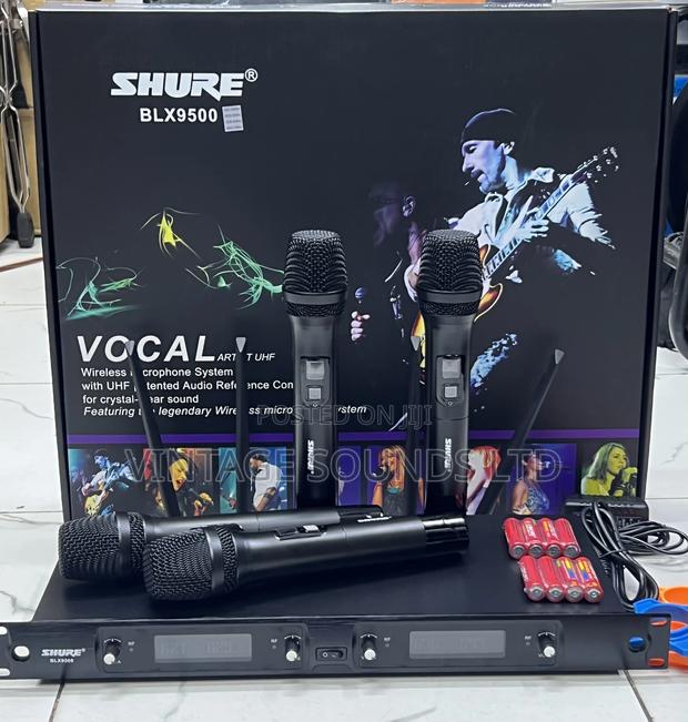 Shure Blx9500 Uhf 4pcs Wireless Microphone System - thumbnail 2