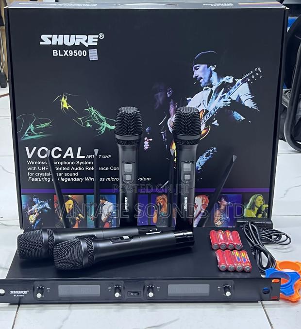 Shure BLX-9500 4 in 1 Uhf Wireless Microphones System - thumbnail 2