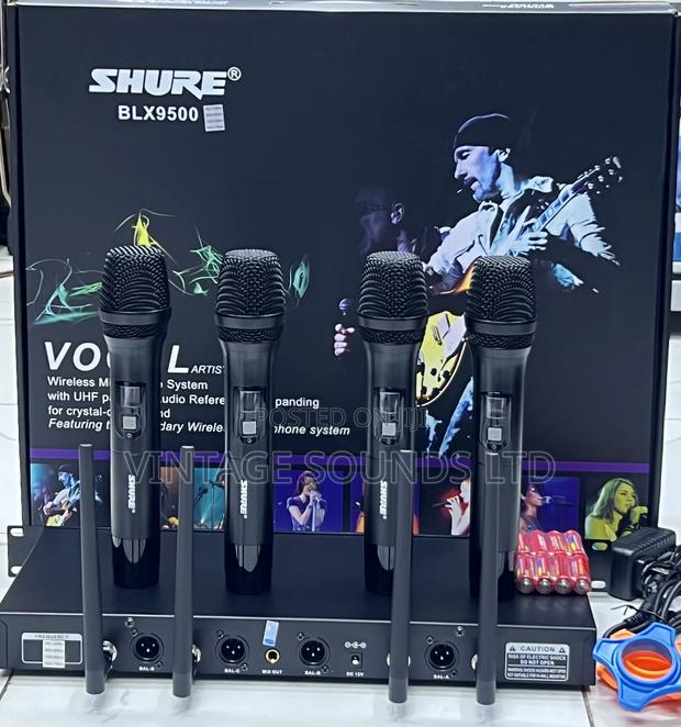 Shure BLX-9500 4 in 1 Uhf Wireless Microphones System - main view