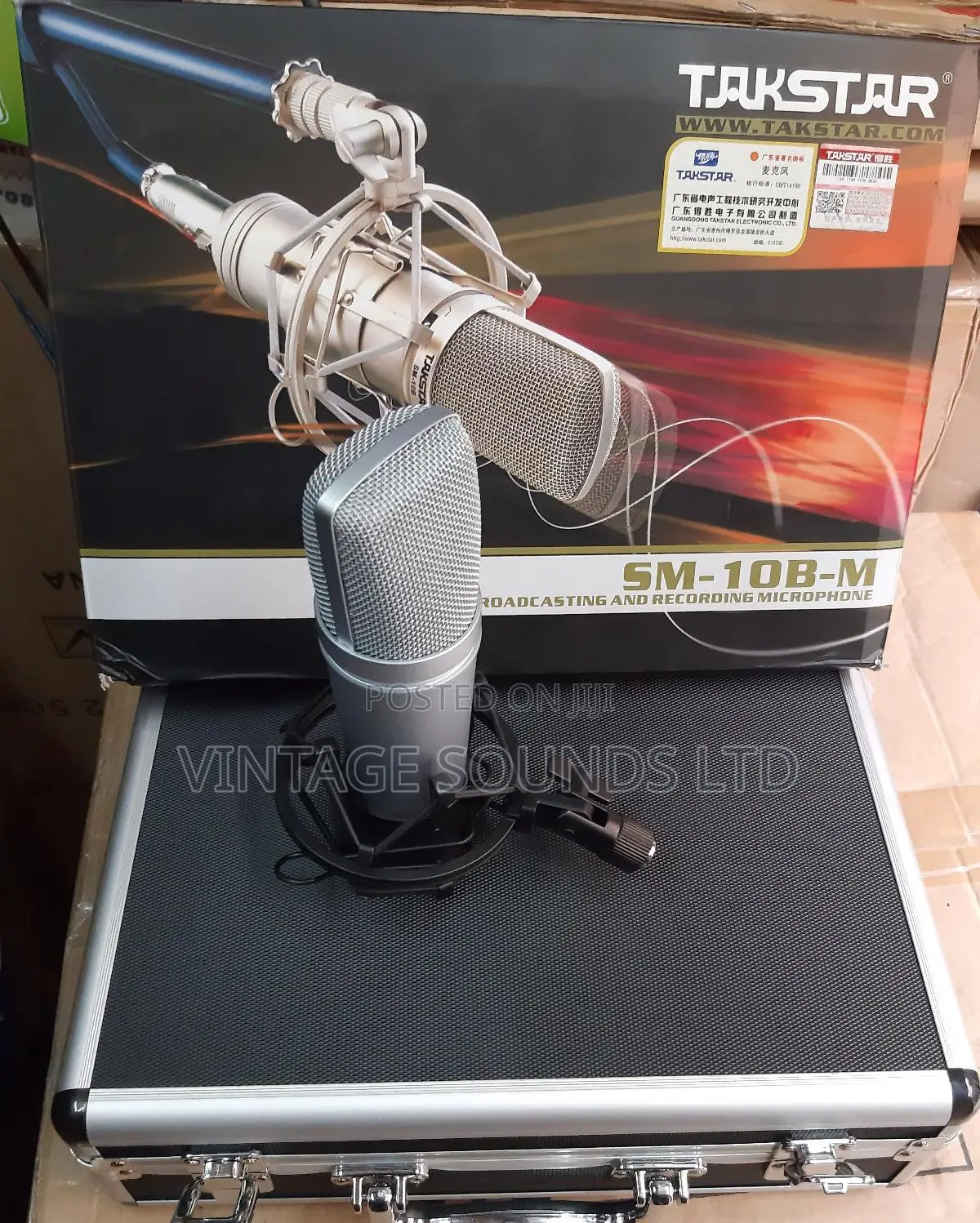 Takstar Studio Microphone Sm 10 B Model
