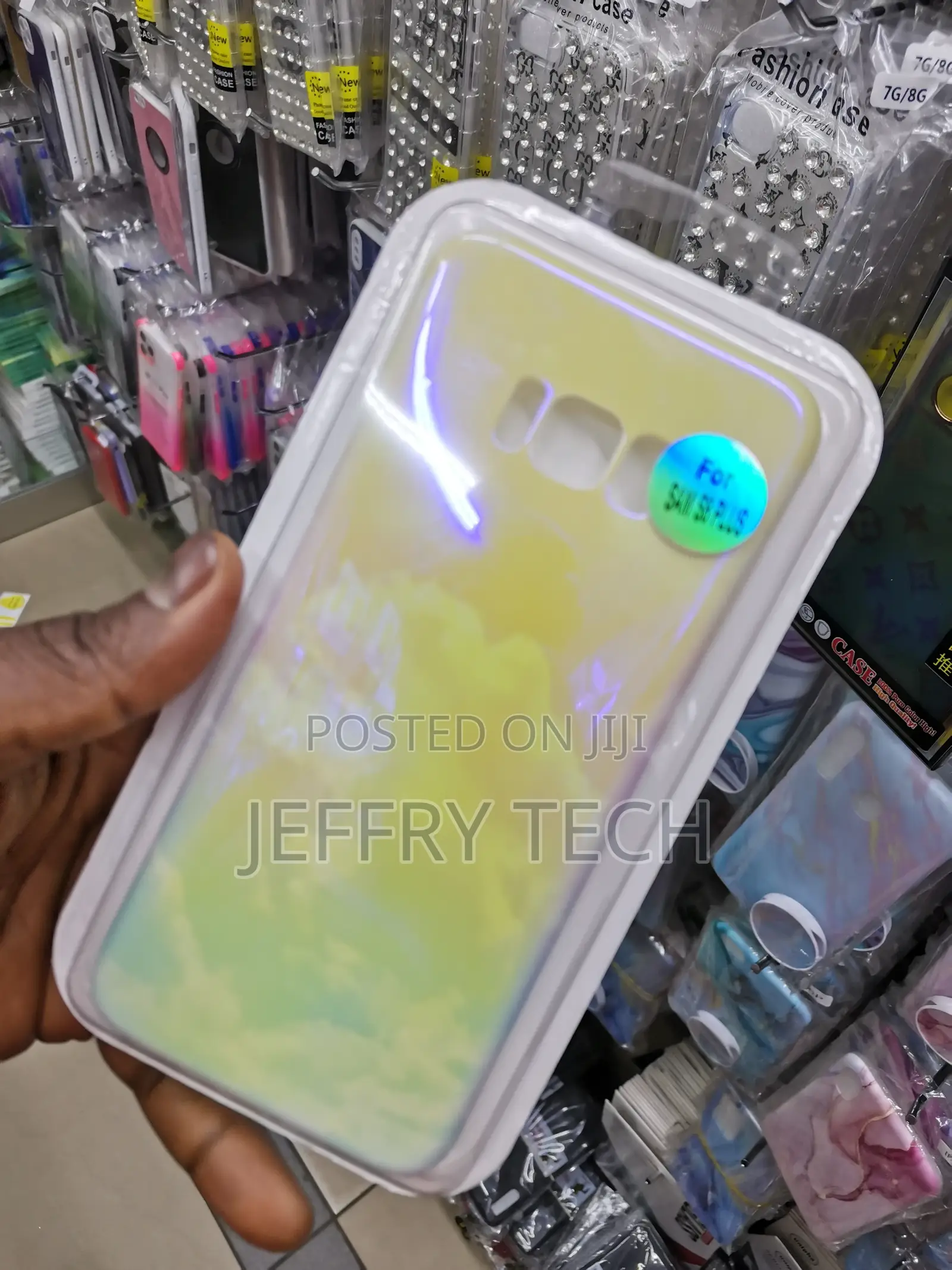 Back Cover for Samsung Galaxy S8 Plus Rainbow Color Stripes