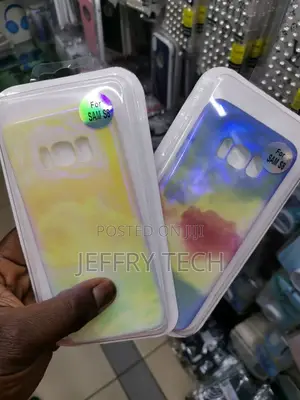 Back Cover for Samsung S8 Rainbow Design