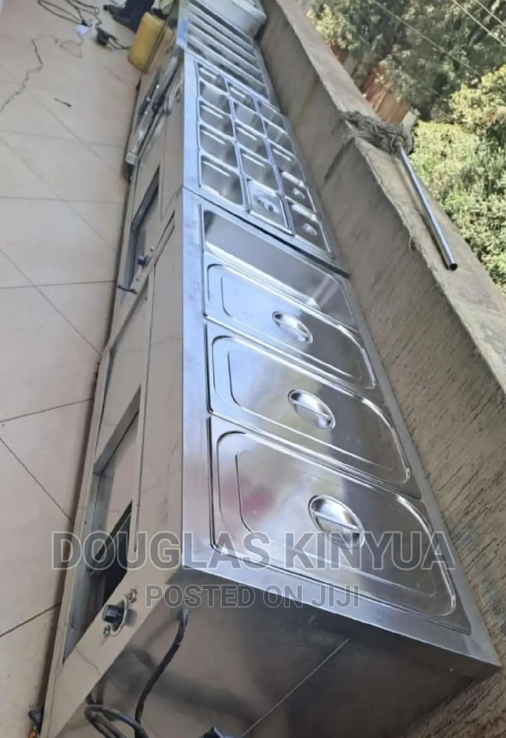Merder Food Warmer. Stainless Steel