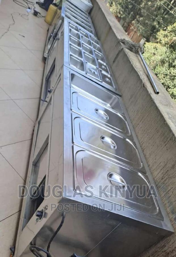 Merder Food Warmer. Stainless Steel