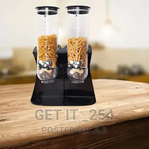 Wall Mounted Cereal Dispensers*
Colour : Black