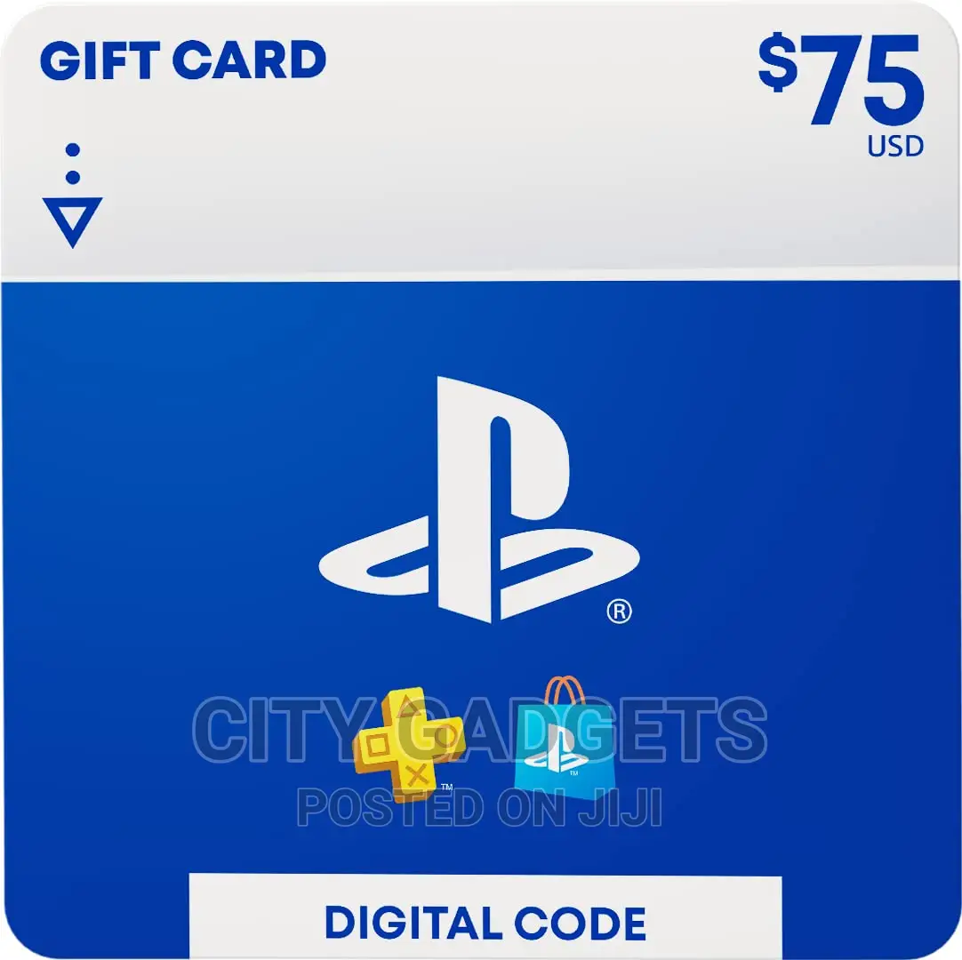 $75 Dollar Playstation Store Gift Card [Digital Code]