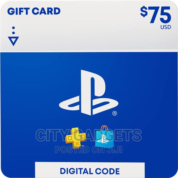 $75 Dollar Playstation Store Gift Card [Digital Code]