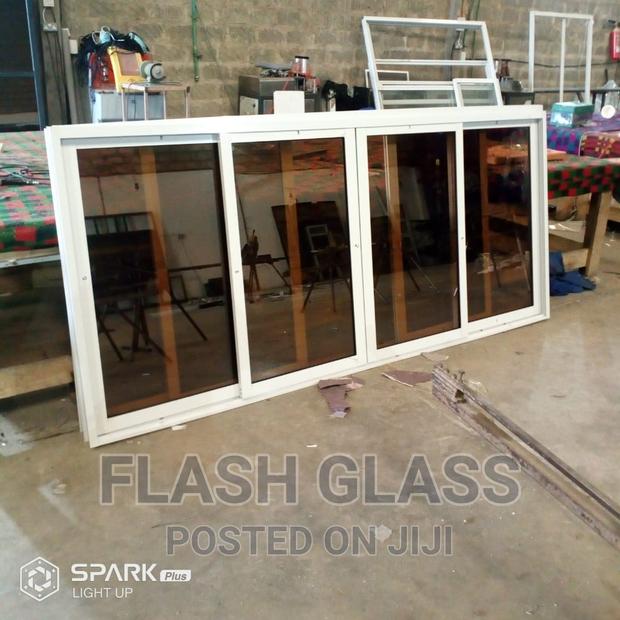 Customized Aluminium Sliding Windows Aps - thumbnail 3