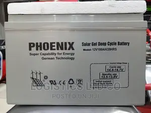 Phoenix 12v-100ah 20hrs Solar Gel Deep Cycle Battery