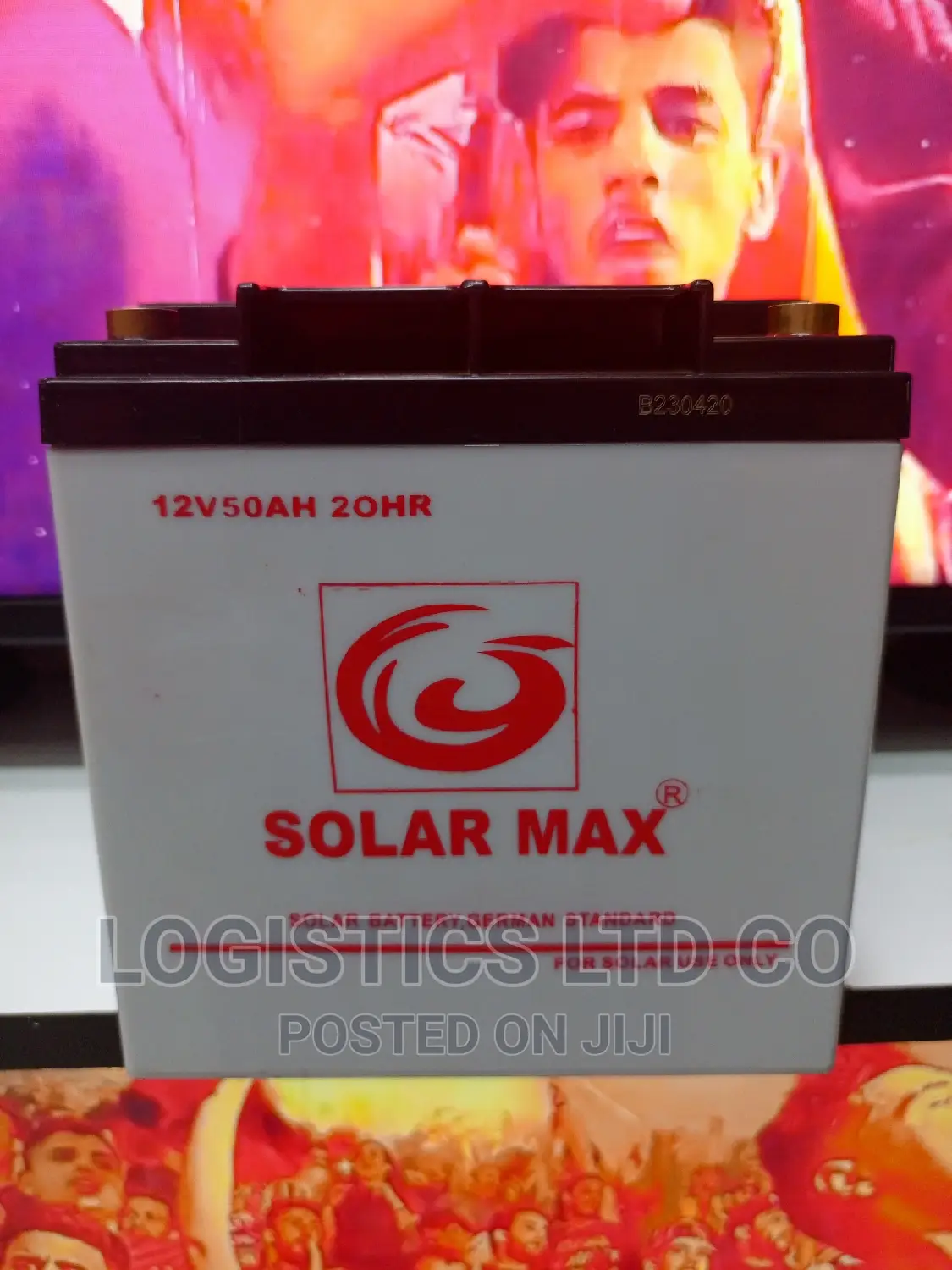 Solarmax 12v-50ah Solar Gel Battery