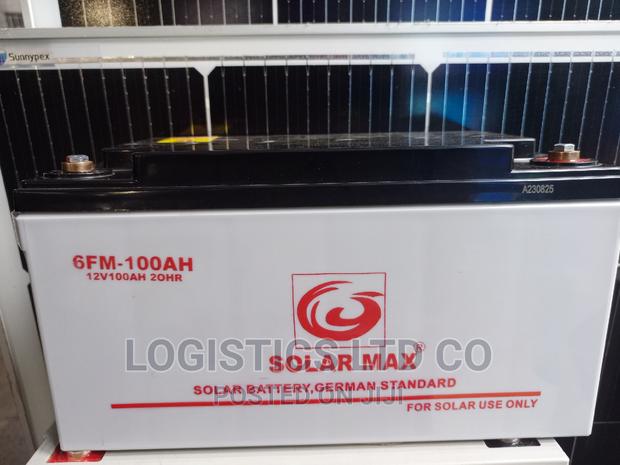 Solarmax 12v-100ah 20hrs Solar Gel Deep Cycle Battery