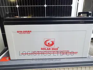 Solarmax 12v-200ah 20hrs Solar Gel Deep Cycle Battery