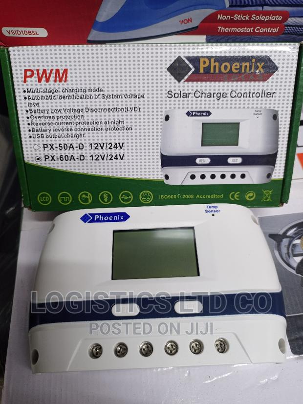 Phoenix 60a 12v-24v PMW Solar Charger Controller