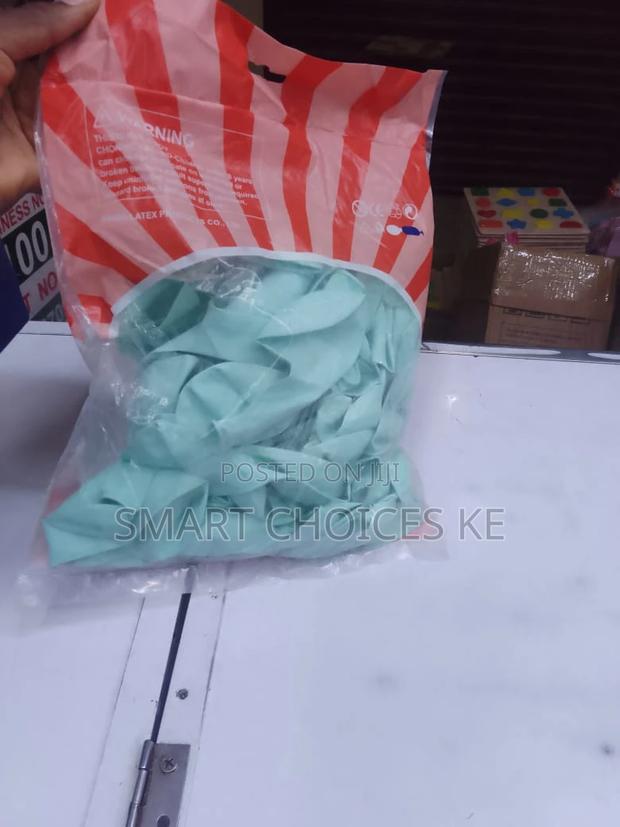 100pcs Plain Colours Balloons - thumbnail 3