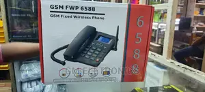 ETS 6588 GSM Fixed Wireless Phone With SIM Card Slot