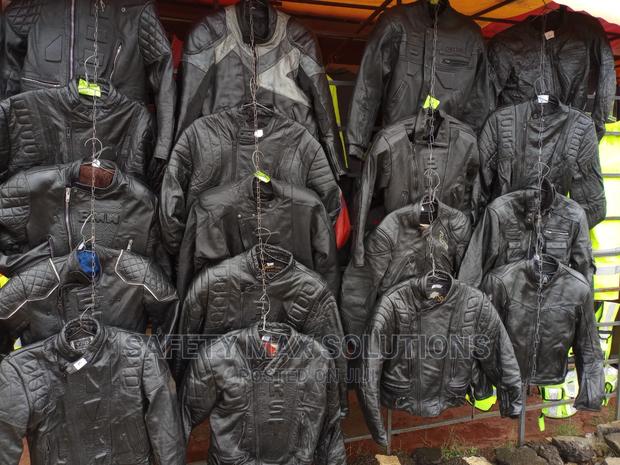 Motorcycle Leather Jackets/Padded Riding Jacket - thumbnail 3