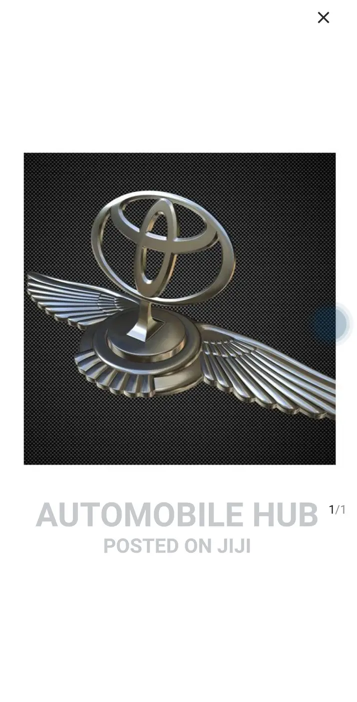 Toyota Hood Bonnet Emblem