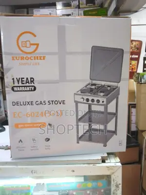 Eurochef 3+1 Standing Cooker With Shelves
