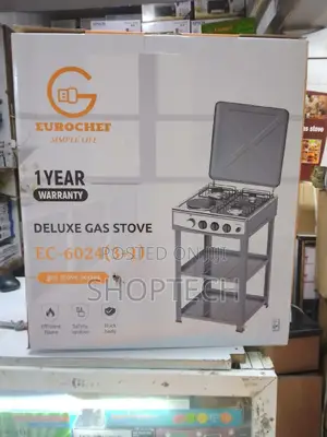 Eurochef 3+1 Standing Cooker With Shelves