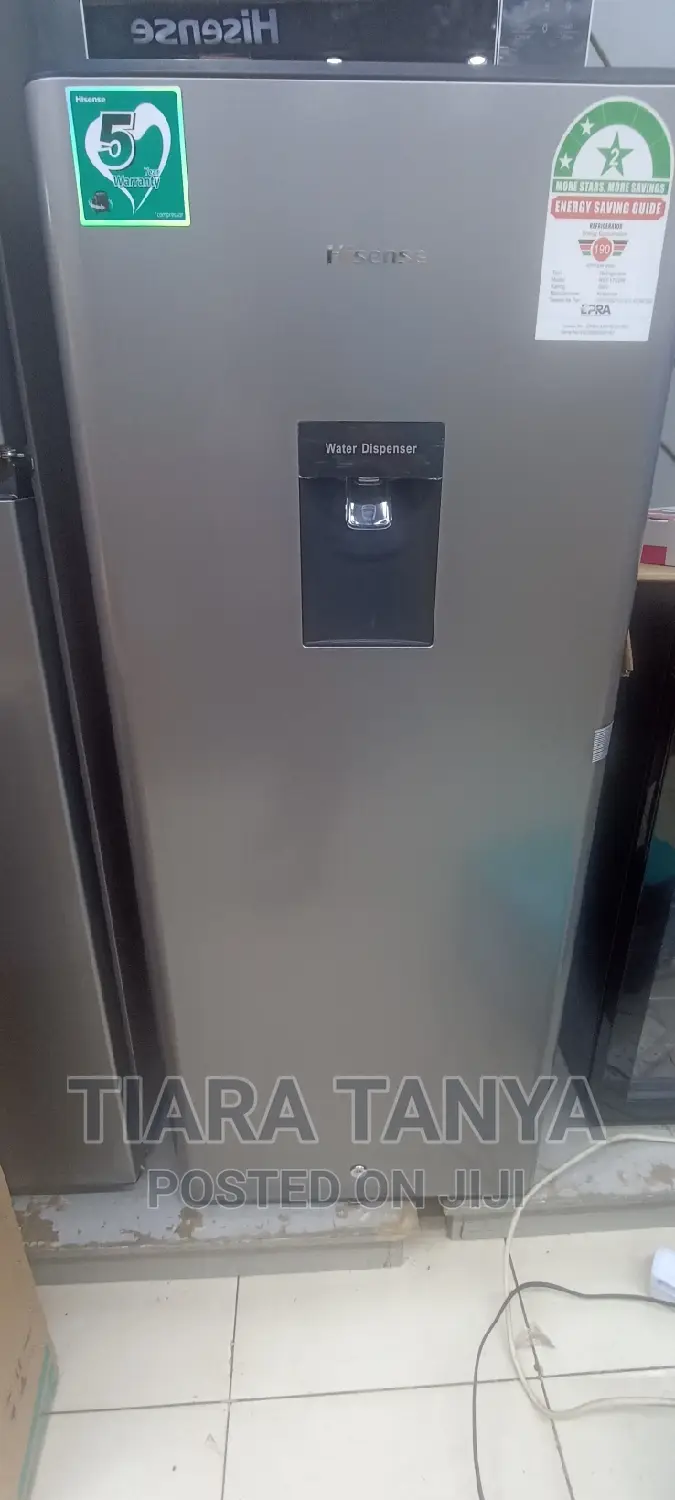 Hisense Fridge 176 Liters Silver Single Door Ref176dr