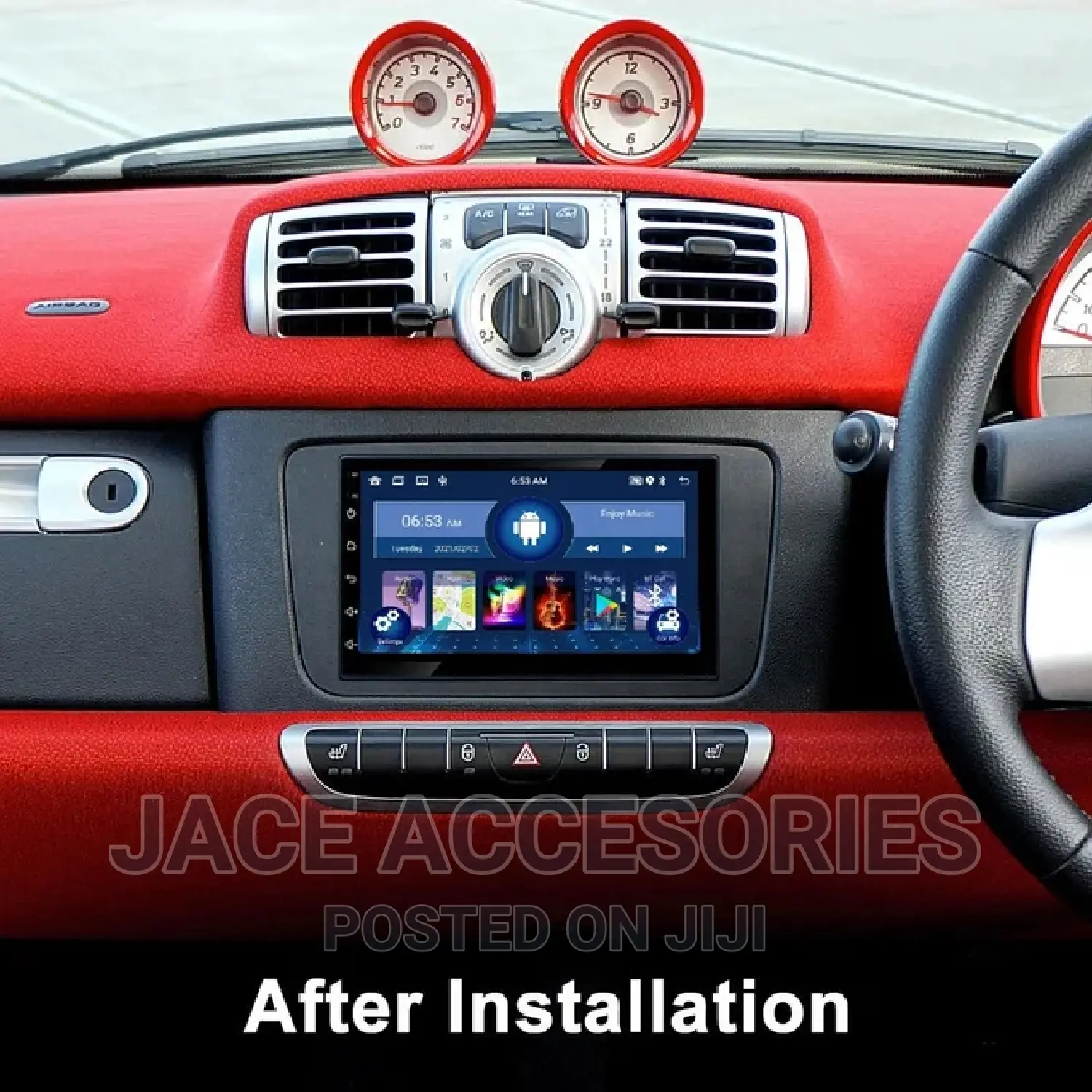 7 Inch Latest Car Android 13 2gb+32gb, Free HD Reverse