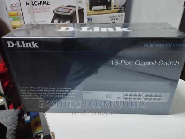 The D-Link 16-Port Gigabit Switch (DGS-1016D) - main view