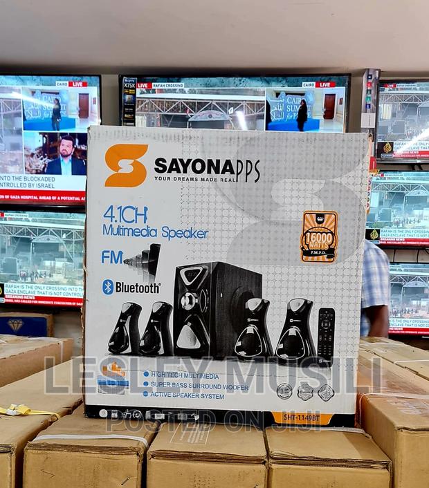 Sayona SHT-1149bt 4.1 CH 15500W Pmpo Subwoofer