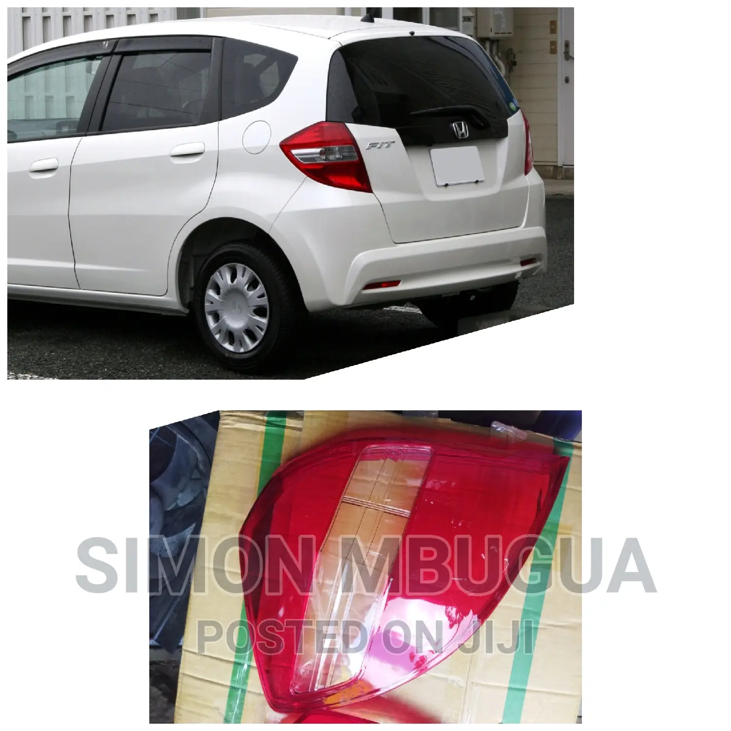 Fit 2010/2012 Taillight Lens