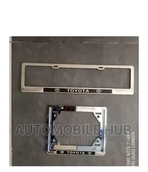 New Ntsa Chrome Toyota Number Plate
