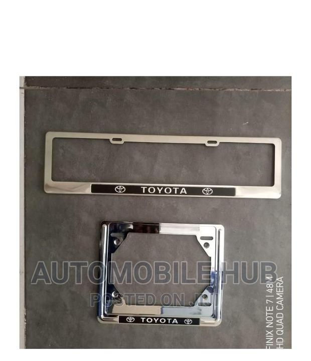 New Ntsa Chrome Toyota Number Plate