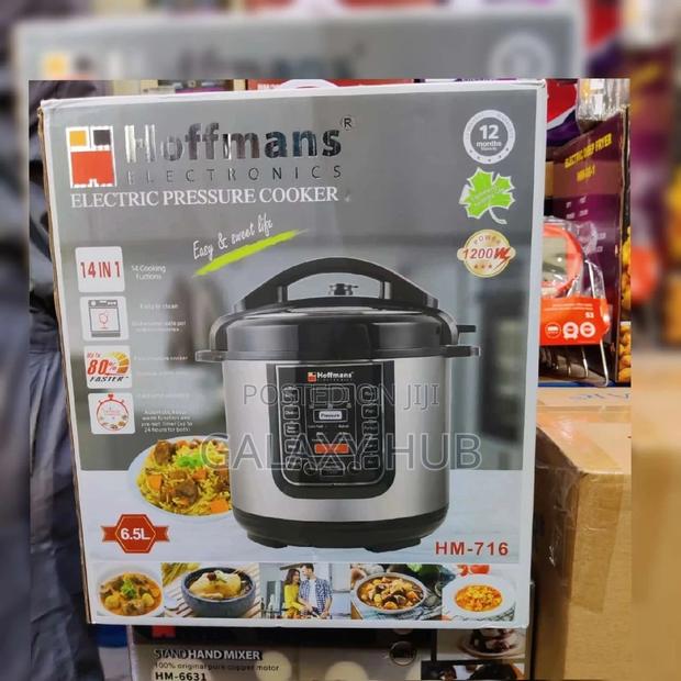 Hoffmans Electric Pressure Cooker 6.5litres