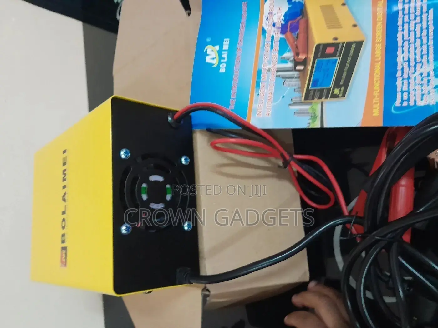 12v/24v Intelligent Car Battery Fast Pulse Charger