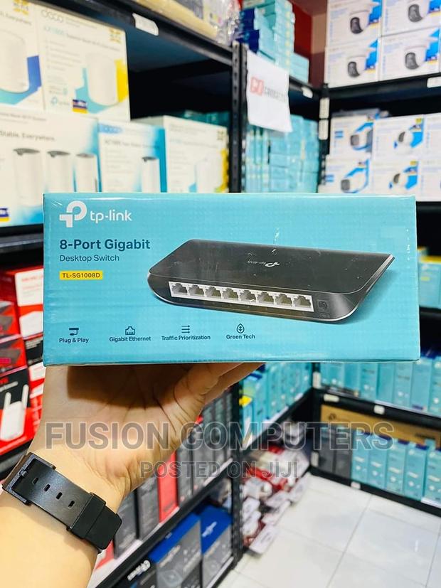 Tp-link 8-port Gigabit Desktop Switch TL-SG1008D - thumbnail 2